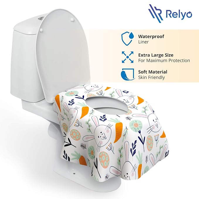 Disposable Toilet Seat Cover for Travel – 20 Pack - Image 2