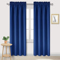 DWCN Blackout Curtains Room Darkening Thermal Insulated Bedroom Curtains Window by DWCN