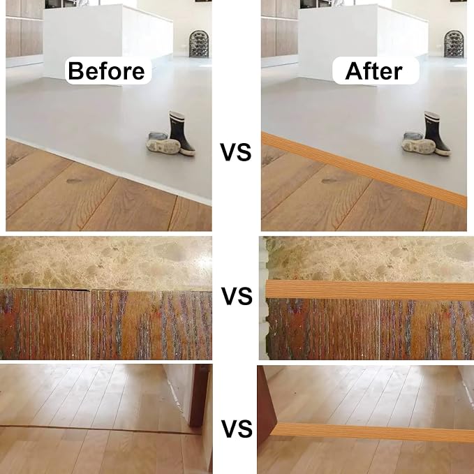 Floor/Door Flat Transition Strip & Self Adhesive Vinyl Edge Trim - Image 4