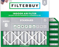 Filterbuy 10x10x2 Air Filter MERV 8 Dust Defense Replacement, Electrostatic by Filterbuy