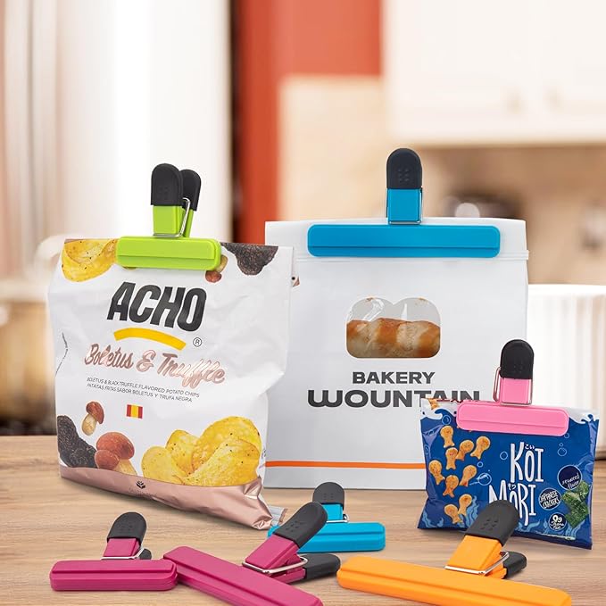 11Pcs Chip Bag Clips, Bag Clips - Image 3