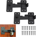 2PCS Flip Latch Lock, 90 Degre Heavy Duty Gate Latch by VANROUG