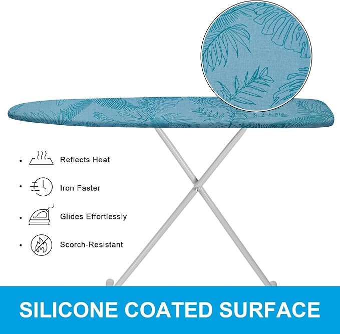Dalykate Ironing Board Cover and Pad, Thick Padding, Elastic Edge, Scorch & - Image 5