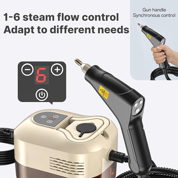 Irishom Handheld Multi-Surface Steam Cleaner - Image 2