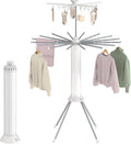4-Legged Clothes Drying Rack, Portable Dryer Rack by SUNOUTLY
