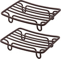 Bar Soap Dish Holder for Shower Bathroom Stainless Steel Rust Proof Self by GUUKAR