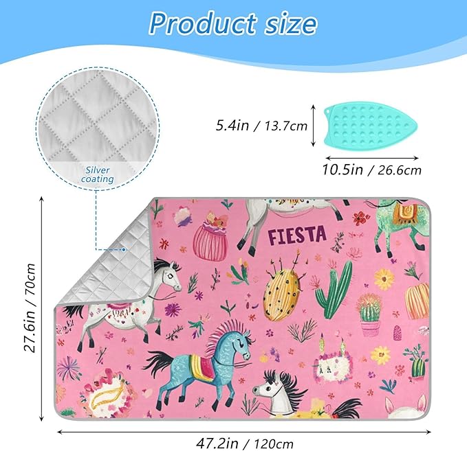 Ironing Mat Portable Ironing Pad Ironing Blanket - Image 2