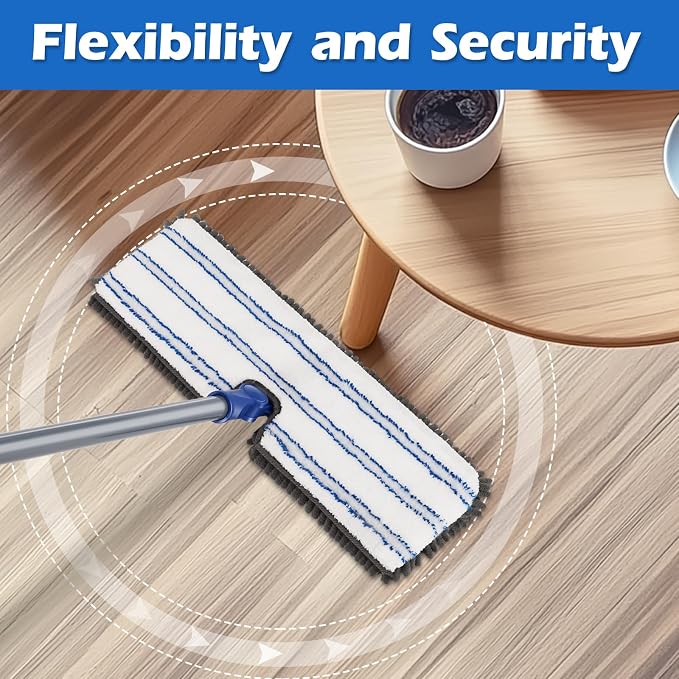 Microfiber Flip Mop, Masthome Flat Mop - Image 2