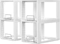 Vtopmart 4 Pack Large Stackable Storage Drawers, Easily Assemble Acrylic by Vtopmart