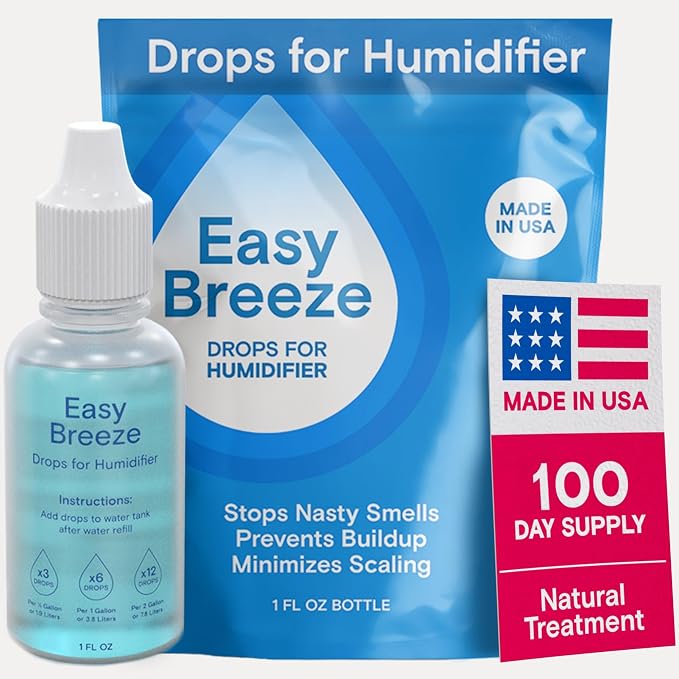 Humidifier Cleaner Drops for All Makes & Models by Berkland