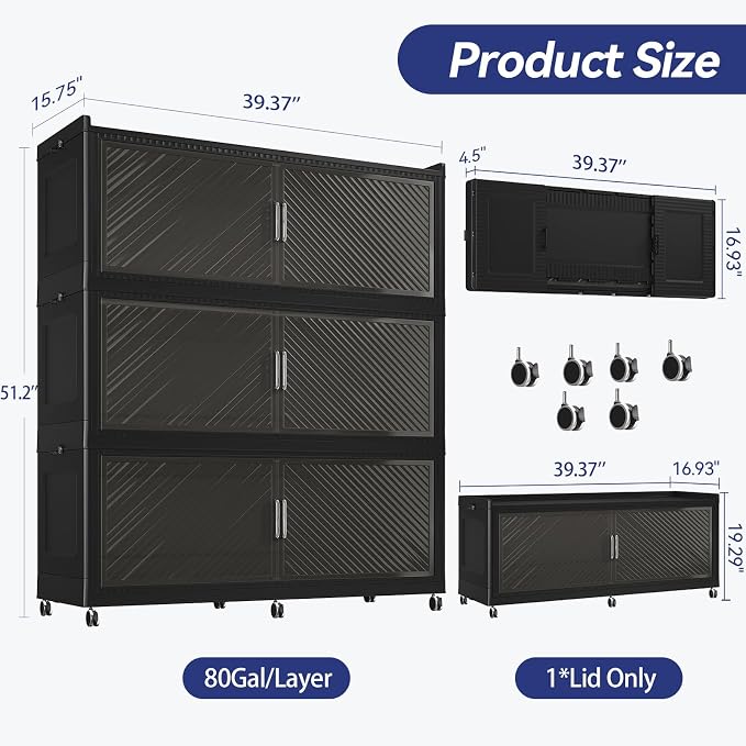 240GAL Extra Large Storage Bins - Image 2