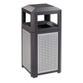 Safco Evos Steel Trash Can, 15 Gallons, Indoor and Outdoor Use, Commercial by SafcoProducts