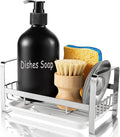 TEZZ Sponge Holder for Kitchen Sink, Stainless Steel Kitchen Storage Sink Caddy by TEZZ