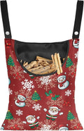 Christmas Theme Handy Clothespin Bags Maple Leaf Space-Saving Clothespin by CREAMIC