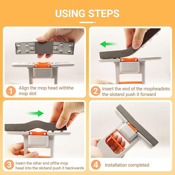 Foldable Mini Desktop Mop – Portable Handheld Duster & Cleaner - Image 4