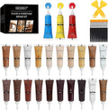 SEISSO Furniture Repair Kit 50 Pcs, 24 Colors Wood Fillers, Wood Paint by SEISSO