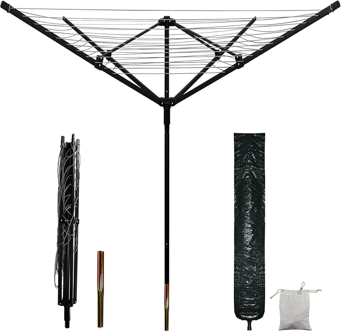 Umbrella Clothesline Outdoor by Unknown