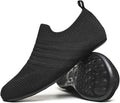 QZKDM Lightweight Slip on Grip Indoor House Slippers Barefoot Non Slip Home by QZKDM