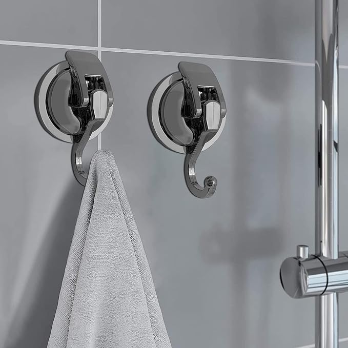 Heavy Duty Vacuum Suction Shower Hooks - Image 3