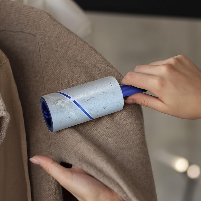 1200 Sheets Lint Roller with 6 Upgraded Handles, Mage Value Set Sticky Lint - Image 4
