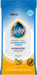 Pledge Multisurface Cleaning Wipes, pH Balanced, Fresh Citrus by Pledge