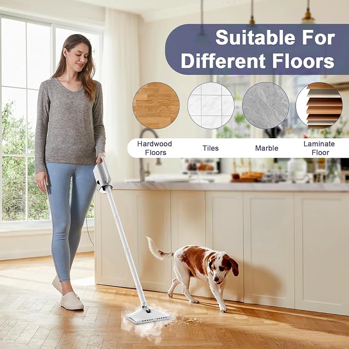 Steam Cleaner, 6 in1 Rotated Steam Mop Cleaner - Image 7