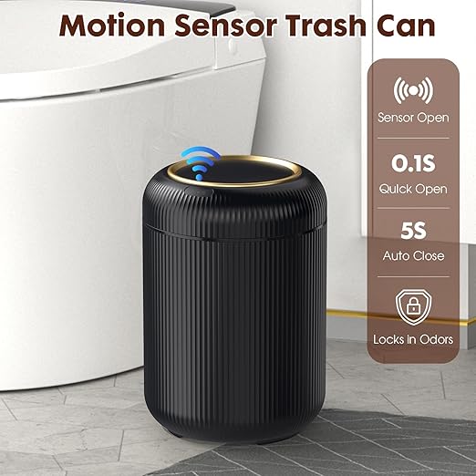 Procade Bathroom Trash Can Automatic Touchless, Motion Sensor Trash Bin - Image 2