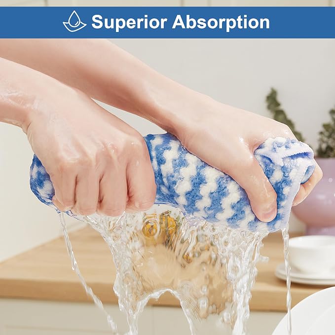 JOYMOOP Microfiber Cleaning Cloth, Mixed Color Towels - Image 5