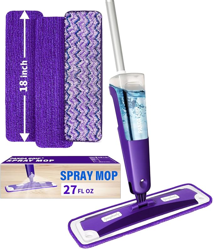 Mops for Floor Cleaning, Wet and Dry Spray Mop by PANDAGRIP