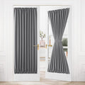 DWCN French Door Curtains – Rod Pocket Thermal Blackout Curtain by DWCN