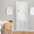 NICETOWN Sidelight Sheer Door Window Curtains by NICETOWN