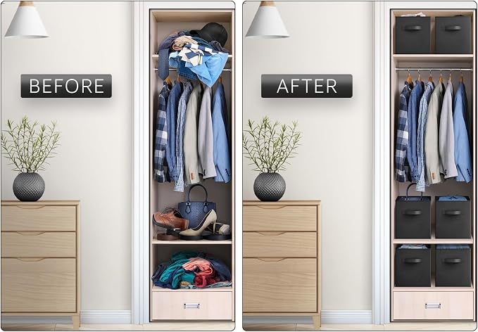 Sorbus Fabric Storage Cubes - Image 7