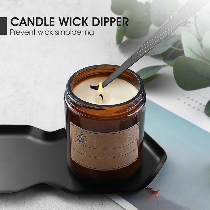 PATOISE 4 in 1 Candle Accessory Set, Wick Trimmer, Candle Snuffer, Wick Scoop - Image 5