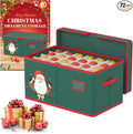 Christmas Ornaments Storage Box by ROMANKAS