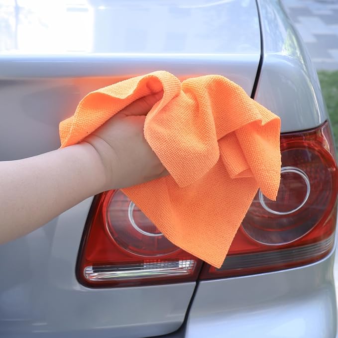 Tricol Clean Profesional Resuable Lint Free Microfiber Edgeless Cleaning Cloth - Image 6