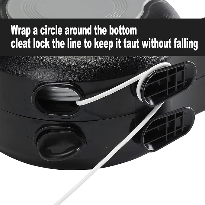Retractable Double Clothesline – 49 ft x 2 Heavy Duty Clothes Line - Image 8