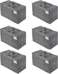 VENO 6 Pack Moving and Storage Bags, Heavy Duty, Alternative to Moving Boxes by Veno