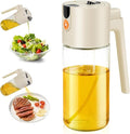 Oil Sprayer For Cooking with Leak-Proof Seal, One Touch Mist - 600ML Kitchen by LAKUMIQI