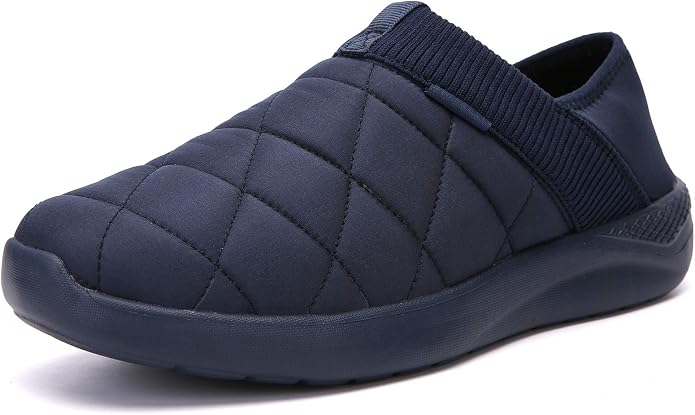 KUBUA Slippers for Men and Womens Indoor House Shoes Plush Slip on Outdoor by KUBUA