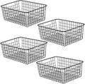 Metal Wire Basket Food Storage Organizer by HDYOUDO