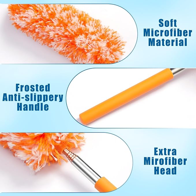 Tanlade 24 Pcs Microfiber Feather Duster - Image 3