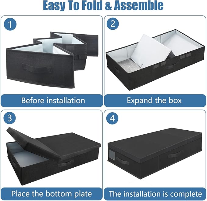 Underbed Storage Containers Bin - Image 3