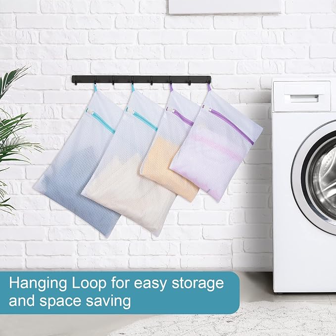 Polecasa 3Pcs Extra Durable 125g Diamond Mesh Laundry Bags - Image 4