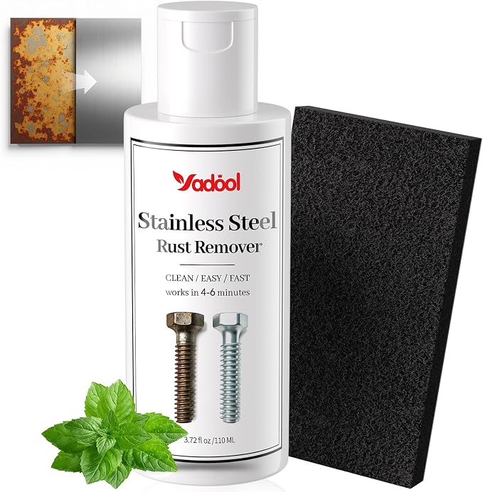 Stainless Steel Rust Stain Remover & Cleaner, Rust Spot Stain Remover by YadoolAll-PurposeCleaners