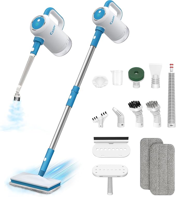 13-in-1 Steam Mop, Handheld Steam Cleaner by Czlife