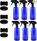 Cornucopia Brands 16oz Cobalt Blue PLASTIC Spray Bottles w/Heavy Duty Mist & by CornucopiaBrands