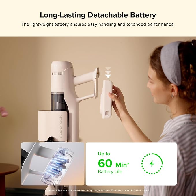 roborock H60 Hub Cordless Stick Vacuum Cleaner - Image 7