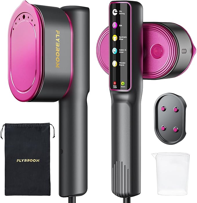 Travel Steamer for Clothes, 1200W Portable Steamer ＆ Iron 2 In 1, 13s Heat Up by Unknown