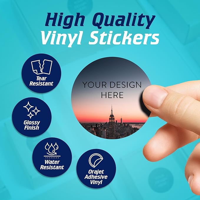 100 Custom Vinyl Stickers - Image 3