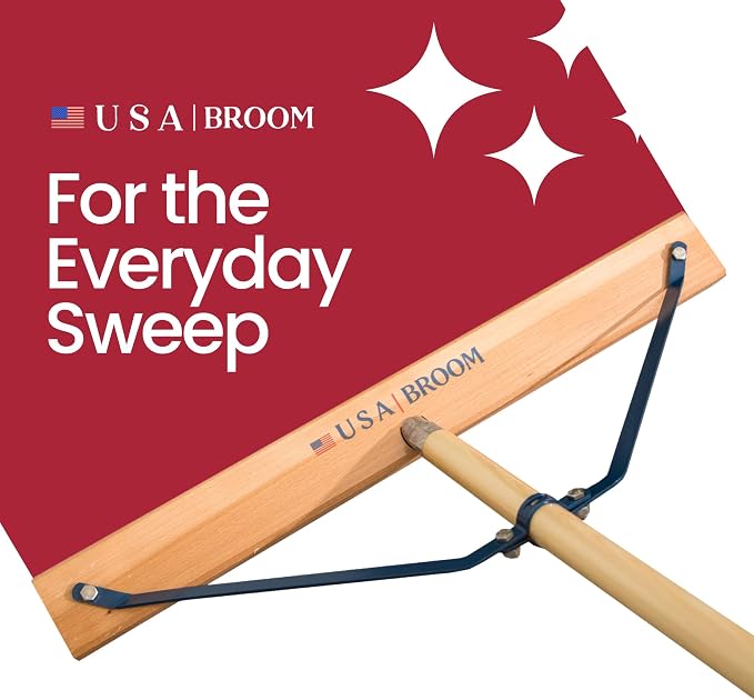 24" Everyday Sweep Indoor/Outdoor Push Broom - Image 2